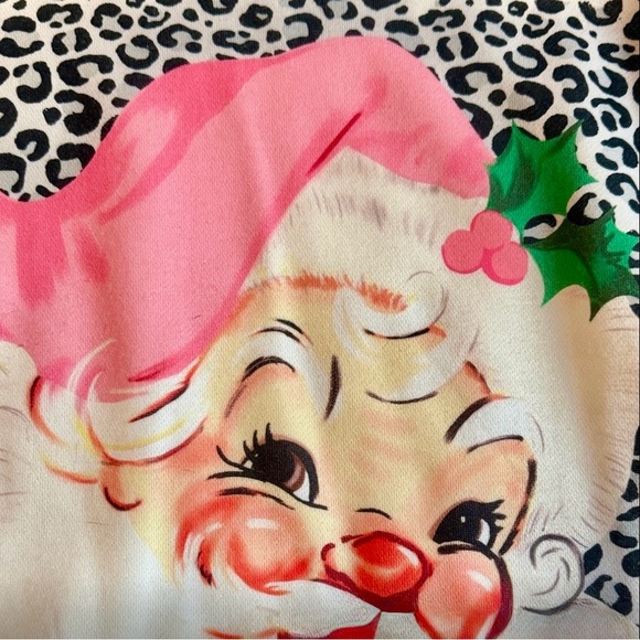 Santa Long Sleeve pink plus size Christmas shirt XXL pinkmas - Picture 8 of 15